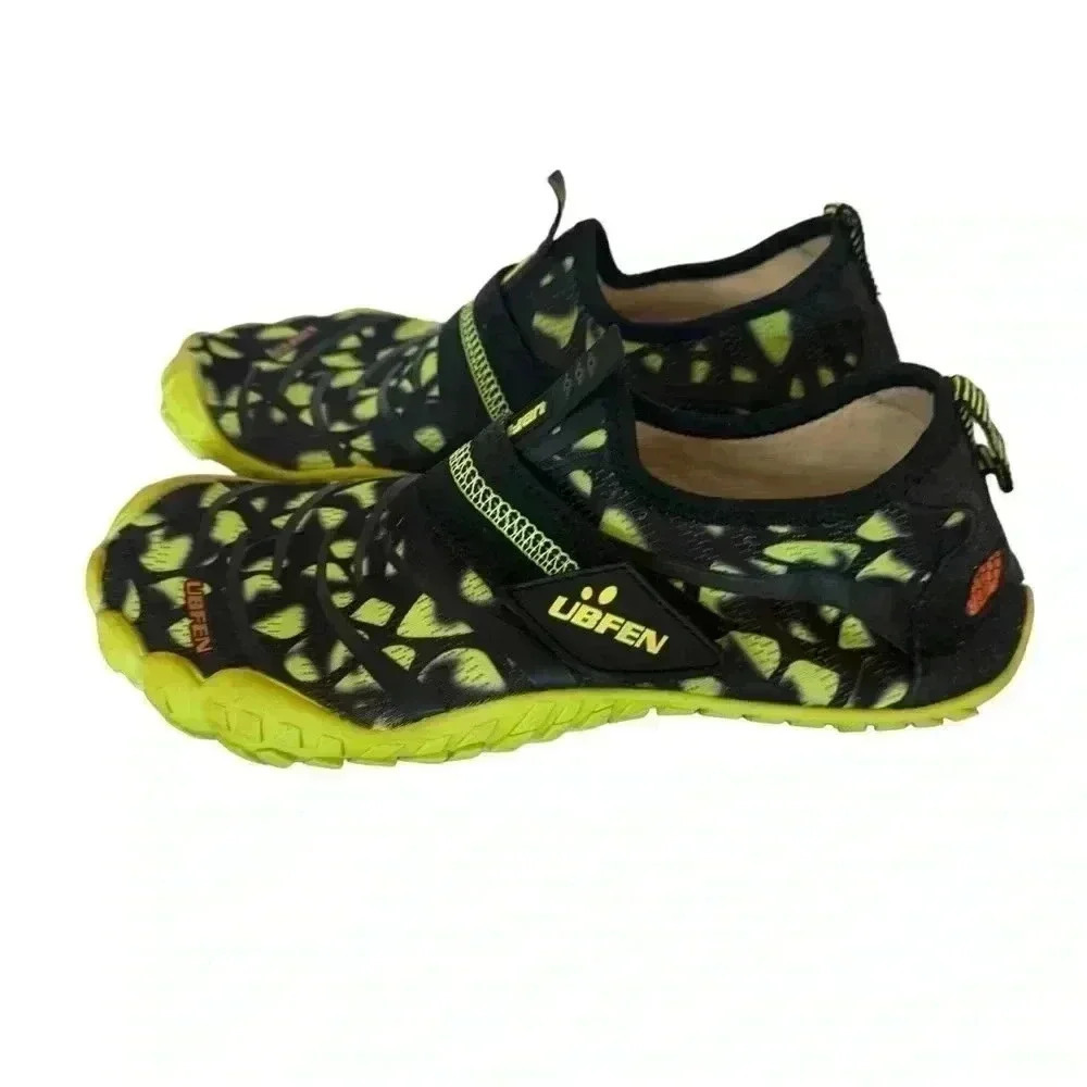 Ubfen  Boys Girls Water Shoes Aqua Socks for Kids Quick-Dry Swim Surf Beach SZ 3